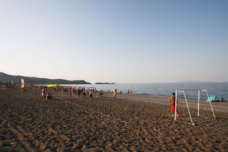 beach football